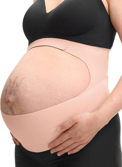 Pregnancy Belly Band, CozySupport Ergonest Maternity Belly Band, Invisible Pregnancy Belt