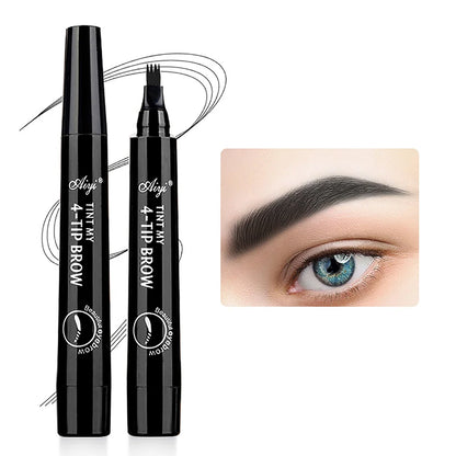 4 fork microblading waterproof eyebrow pencil