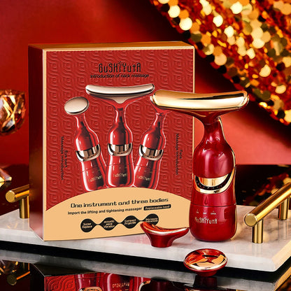 Face Lifting Device Neck Facial Eye Massage Introducer Microcurrent Skin Rejuvenation Anti Aging Beauty Device Face Massager