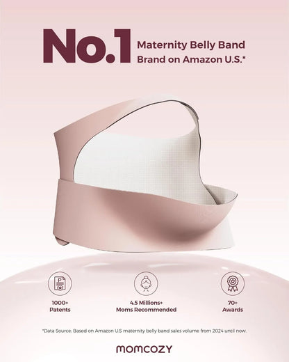 Pregnancy Belly Band, CozySupport Ergonest Maternity Belly Band, Invisible Pregnancy Belt