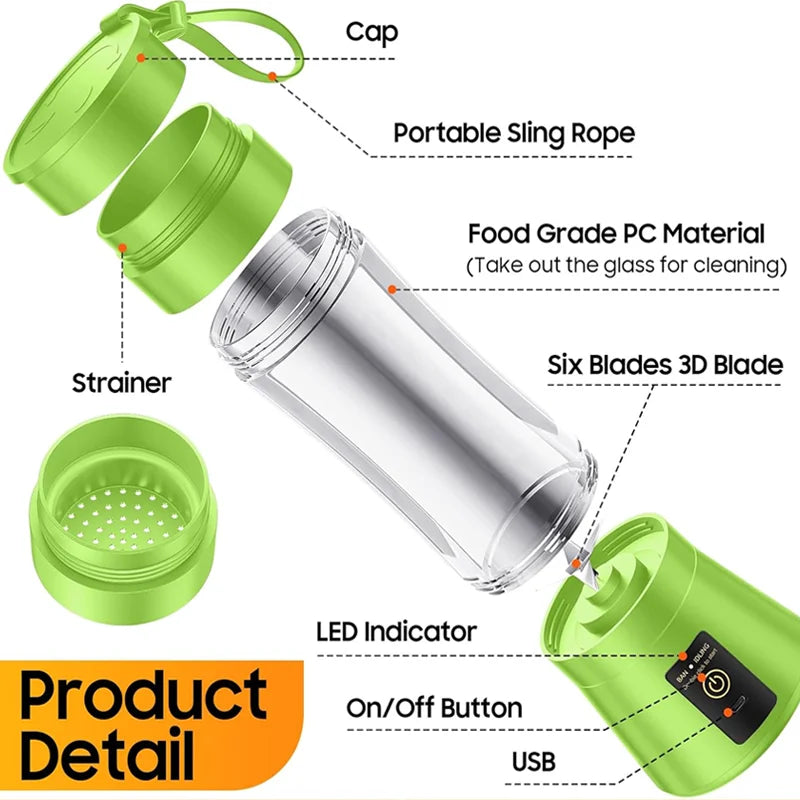USB Rechargeable Portable Blender — product photo 2