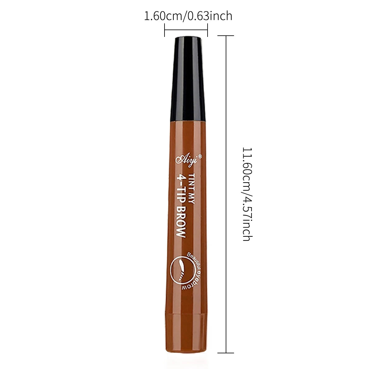 4 fork microblading waterproof eyebrow pencil