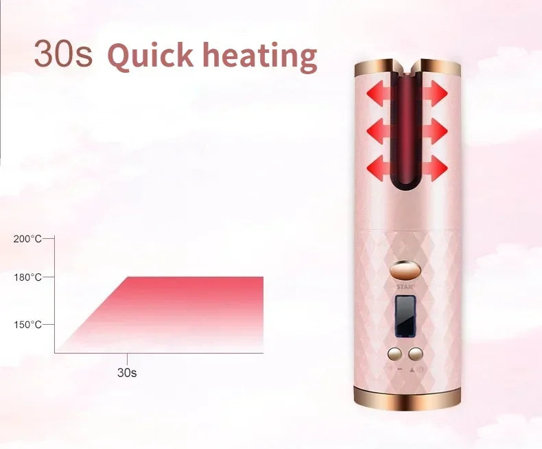 Cordless Automatic Hair Curler — product photo 4