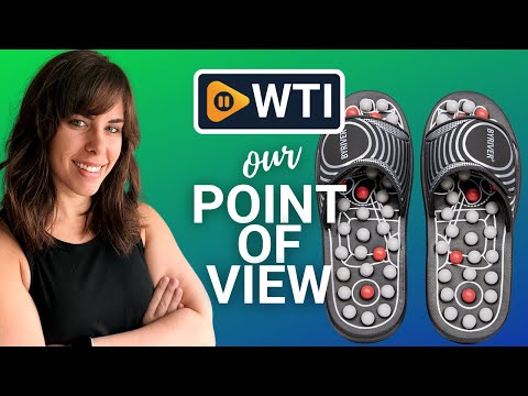 Acupressure Massage Slippers — demo and review video