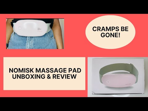 Heated Menstrual Pain Relief Belt — demo and review video
