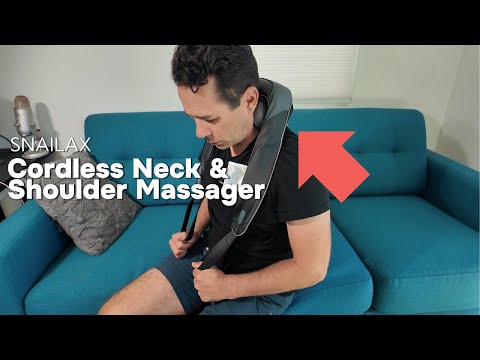 Shiatsu Neck & Shoulder Massager — demo and review video